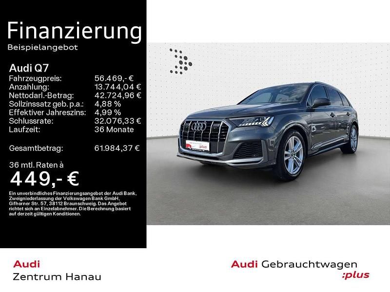 Gebraucht Audi Q7 Ambiente 340 PS (250 kW) 2022 Daytonagrau perleffekt SUV