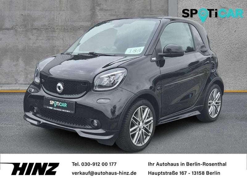 Nachtschwarz Gebraucht 2018 Smart ForTwo Coupé Brabus Coupé | 17.990 € (Etwas zu teuer) - Bild 1/4