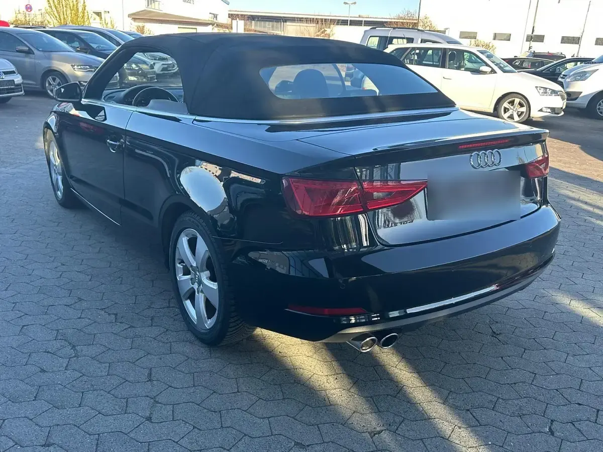 Używany Audi A3 Cabriolet Ambition 179 KM (131 kW) 2014 Czarny Kabriolet