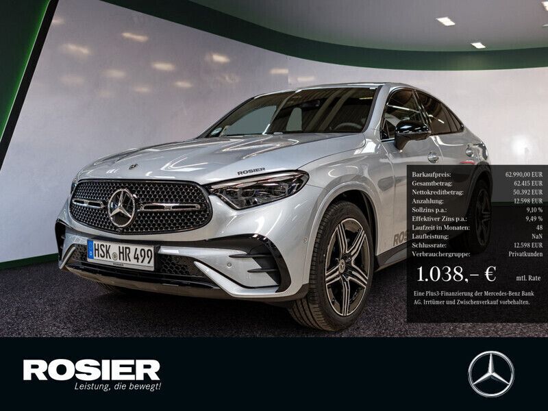 Silber / hightechsilber Gebraucht 2025 Mercedes GLC200 AMG line SUV | 62.990 € (Teuer) - Bild 1/4