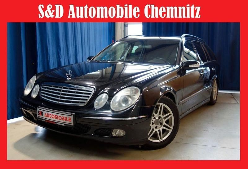 Schwarz unilack (metallic) Gebraucht 2004 Mercedes E320 Kombi | 3.999 € (Guter Preis) - Bild 1/4