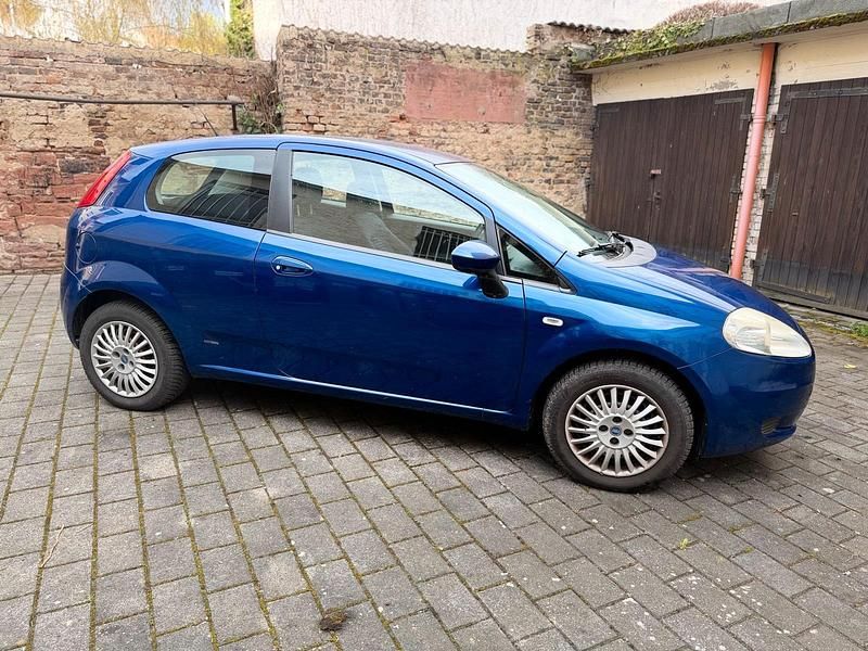 Gebraucht Fiat Punto 2007 Blau Kleinwagen