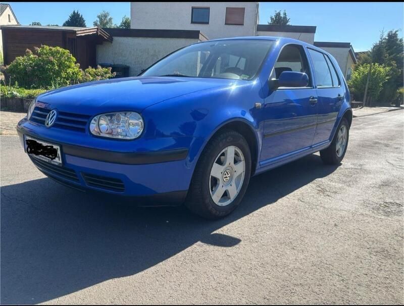 Blau Gebraucht 1998 VW Golf IV Limousine | 1.900 € (Fairer Preis) - Bild 1/4