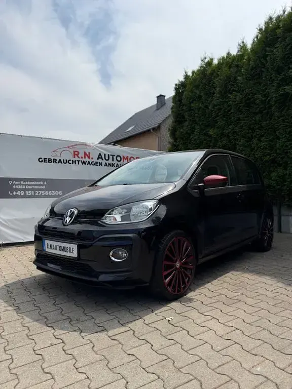 Gebraucht VW up! high up! 90 PS (66 kW) 2018 Schwarz Kleinwagen