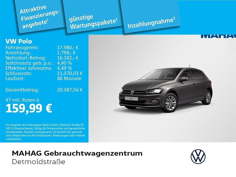 Grau Gebraucht 2021 VW Polo Highline Limousine | 17.980 € (Guter Preis) - Bild 1/2