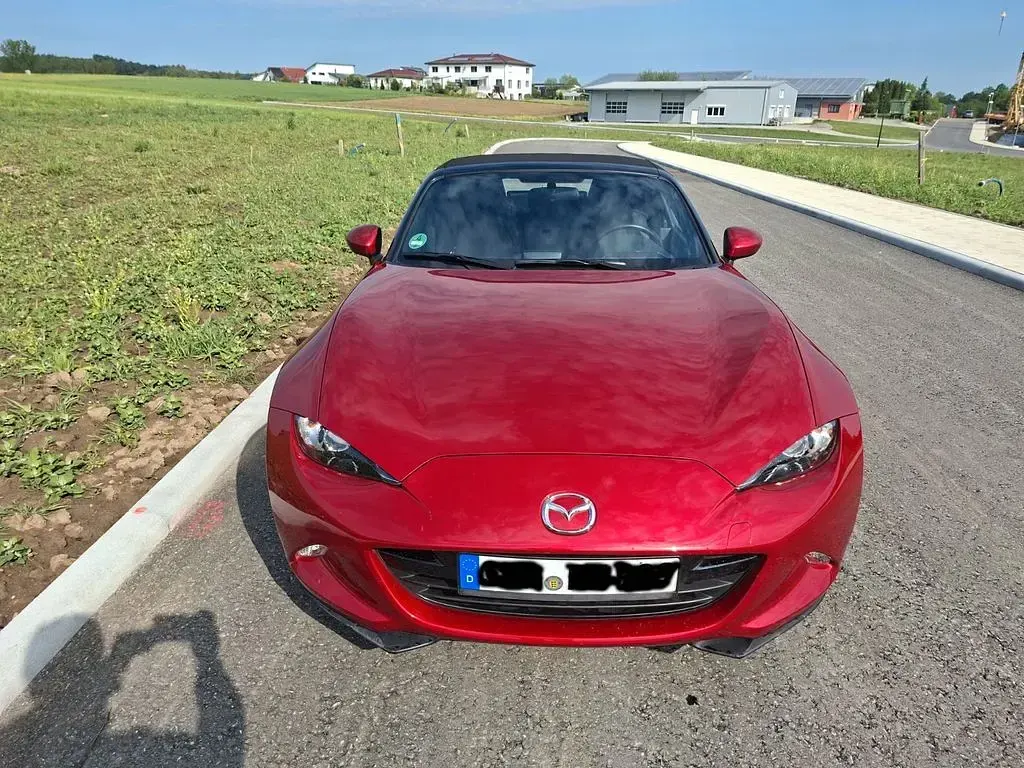 Gebraucht Mazda MX5 Prime-Line 131 PS (96 kW) 2016 Rot Cabrio