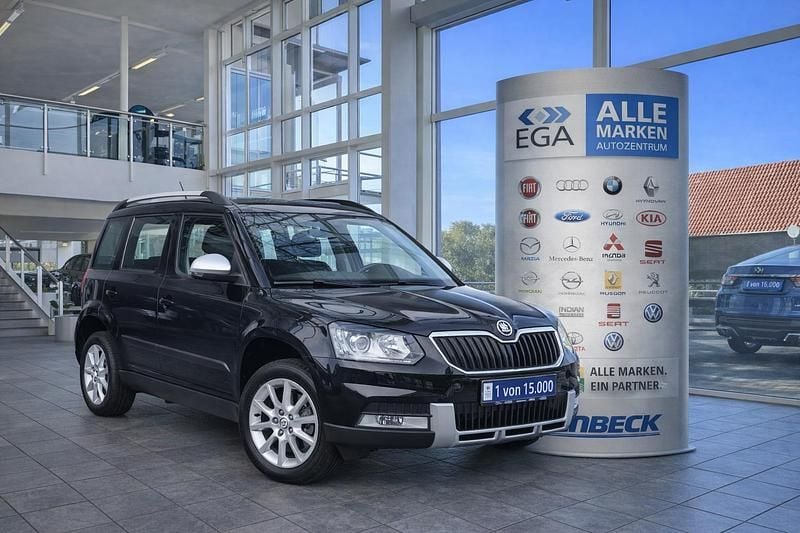 Gebraucht Skoda Yeti Style 150 PS (110 kW) 2016 Schwarz metallic SUV