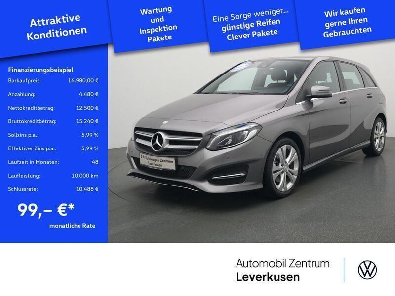Mountain grau Gebraucht 2017 Mercedes B180 Urban Van / Kleinbus | 17.980 € (Fairer Preis) - Bild 1/4
