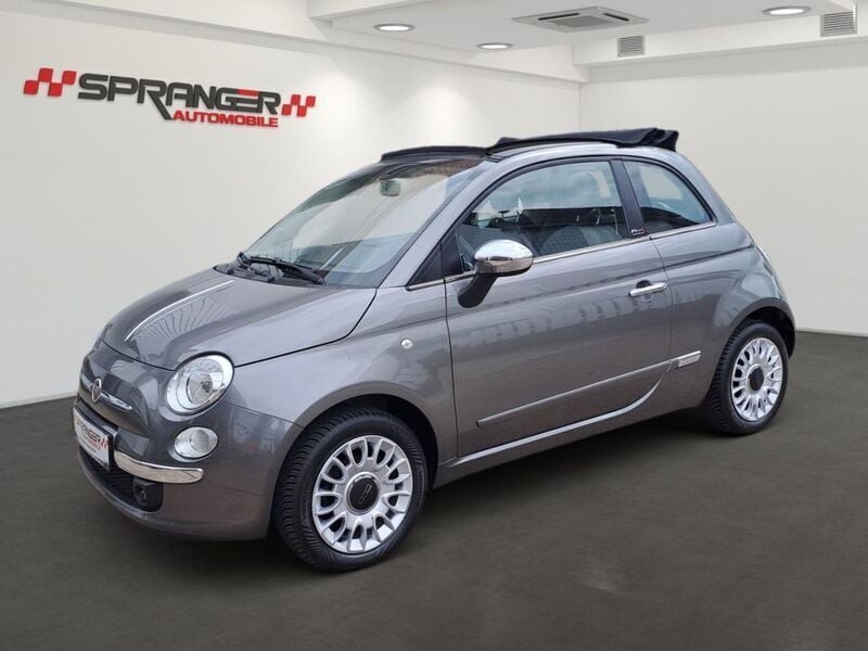 Pompei grau Gebraucht 2014 Fiat 500 Cabrio | 7.490 € (Guter Preis) - Bild 1/4
