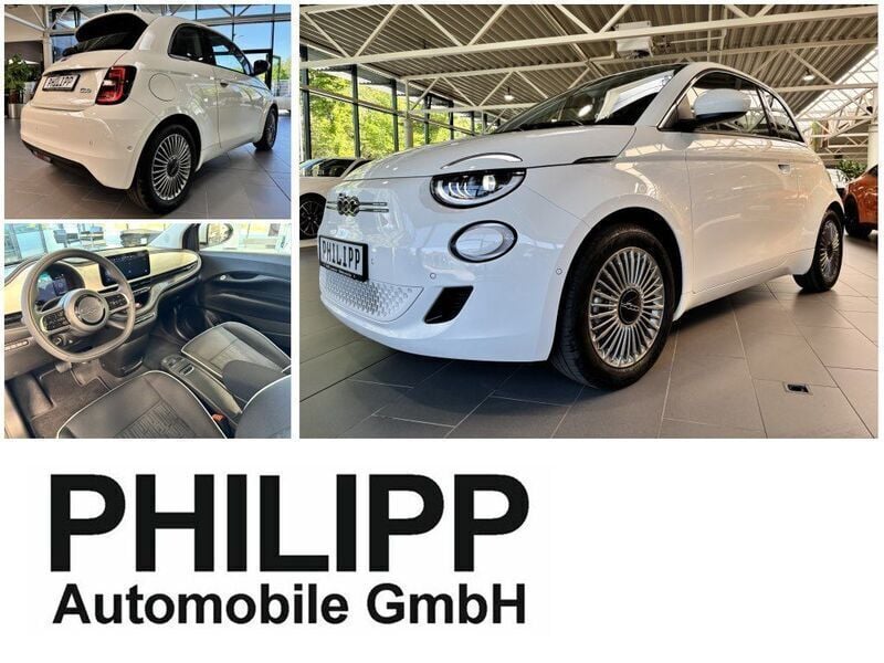 Weiß Neu 2025 Fiat 500e La Prima Limousine | 27.890 € (Superpreis) - Bild 1/4