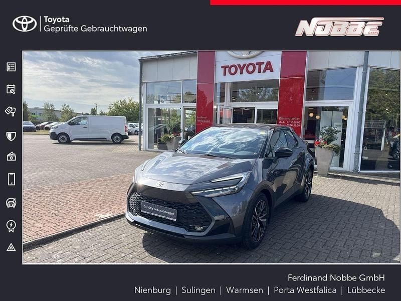 Marlingrau/schwarz Gebraucht 2024 Toyota C-HR Lounge SUV | 34.780 € (Guter Preis) - Bild 1/4