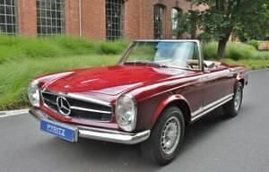 Rot Gebraucht 1969 Mercedes SL280 Cabrio | 129.000 € - Bild 1/4