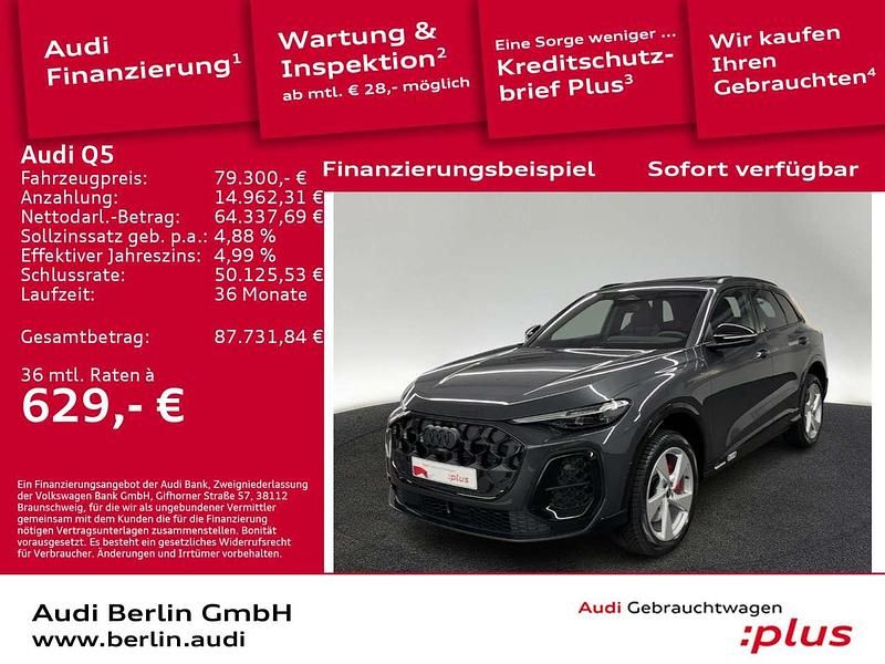 Tamboragrau metallic Gebraucht 2025 Audi Q5 Ambiente SUV | 79.300 € (Teuer) - Bild 1/3