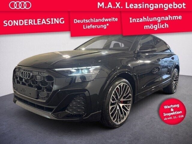 Mythosschwarz metallic Gebraucht 2025 Audi Q8 Ambiente SUV | 98.480 € - Bild 1/4
