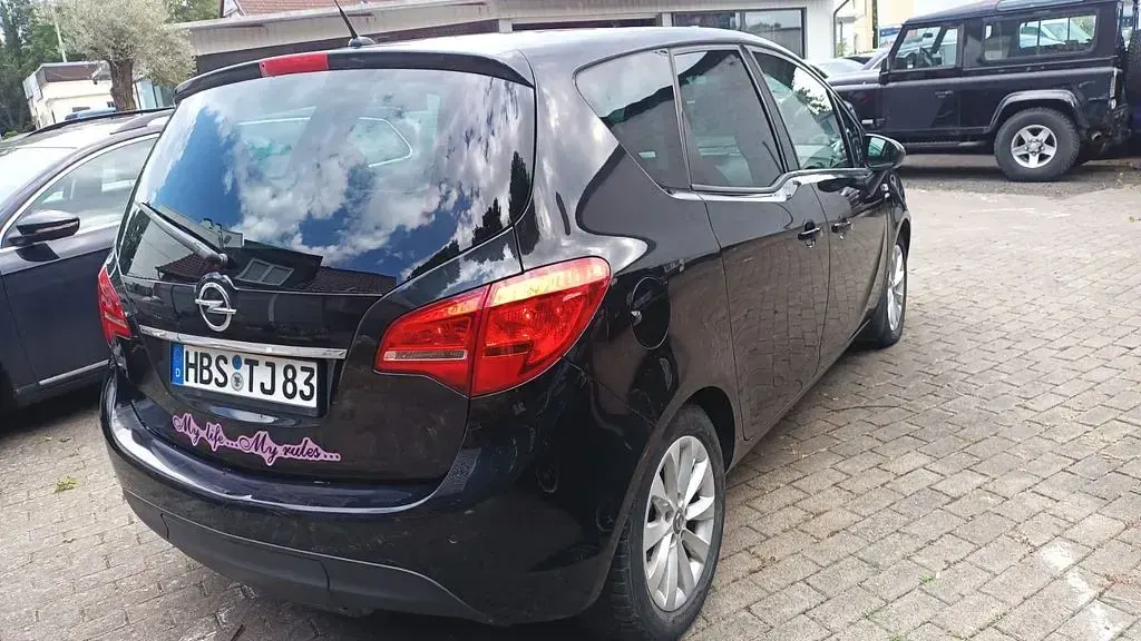 Gebraucht Opel Meriva Active 120 PS (88 kW) 2013 Schwarz Van / Kleinbus