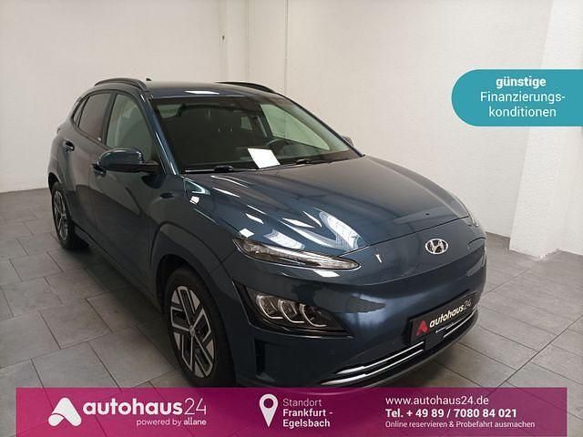 Blau Gebraucht 2021 Hyundai Kona Trend SUV | 19.970 € (Fairer Preis) - Bild 1/4