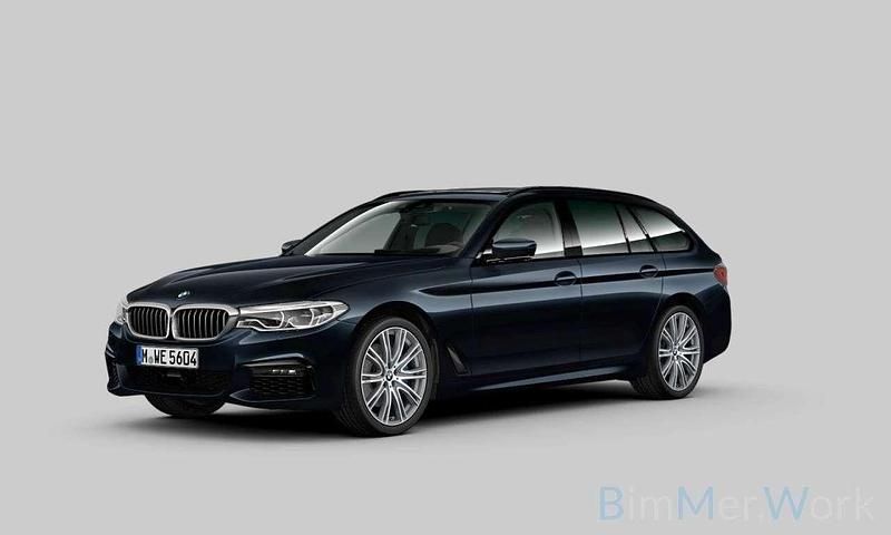 Azuritschwarz metallicc47 Gebraucht 2020 BMW 540 M Sport Kombi | 41.999 € (Teuer) - Bild 1/1
