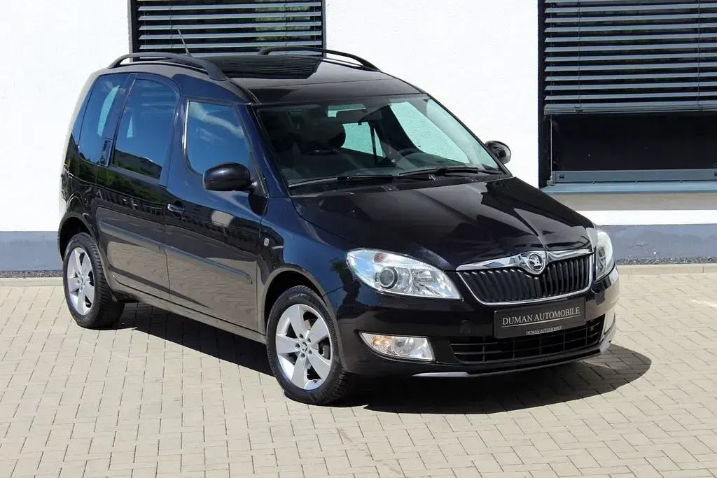Gebraucht Skoda Roomster Fresh 86 PS (63 kW) 2014 Schwarz Van / Kleinbus