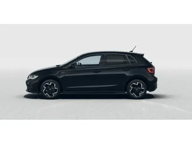 Neu VW Polo R-line 95 PS (69 kW) 2025 Schwarz Limousine