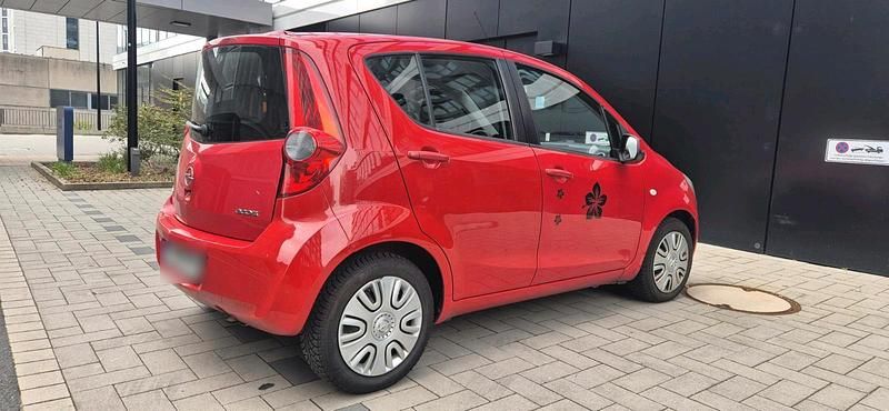 Gebraucht Opel Agila 66 PS (48 kW) 2010 Rot Kleinwagen