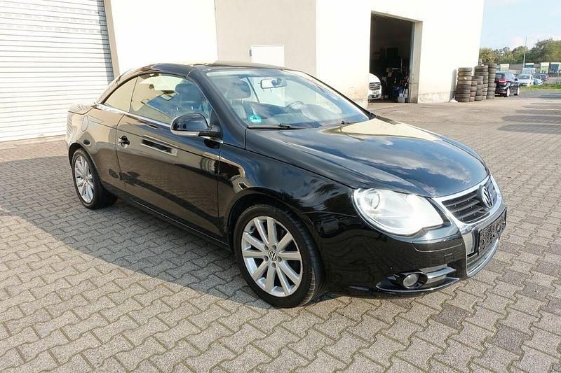 Schwarz Gebraucht 2007 VW Eos Cabrio | 2.900 € (Superpreis) - Bild 1/4