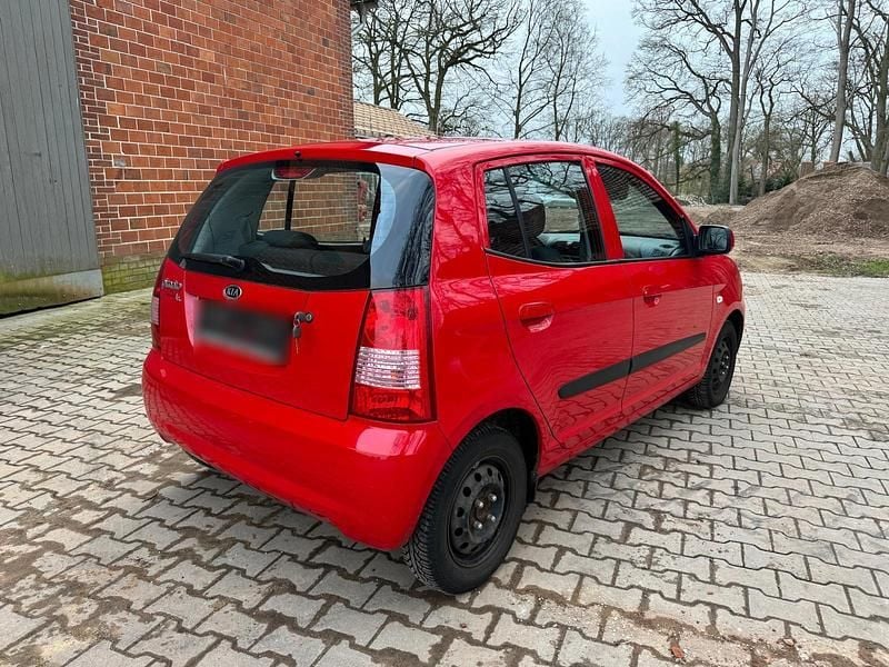 Gebraucht Kia Picanto LX 65 PS (47 kW) 2007 Rot Kleinwagen