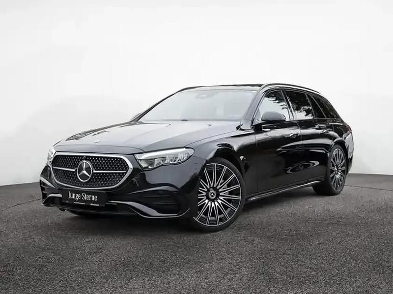 Gebraucht Mercedes E220 AMG 197 PS (144 kW) 2024 Schwarz obsidianschwarz metall Kombi