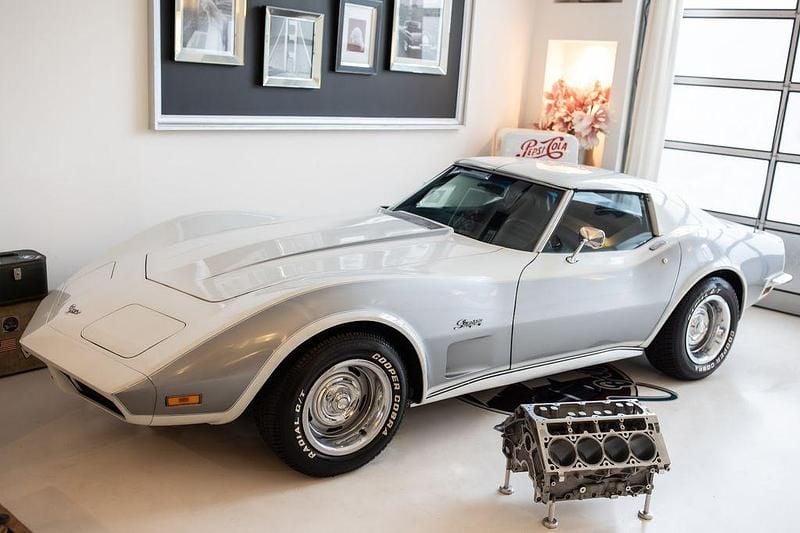 Gebraucht Corvette C3 250 PS (183 kW) 1973 Weiß Coupé