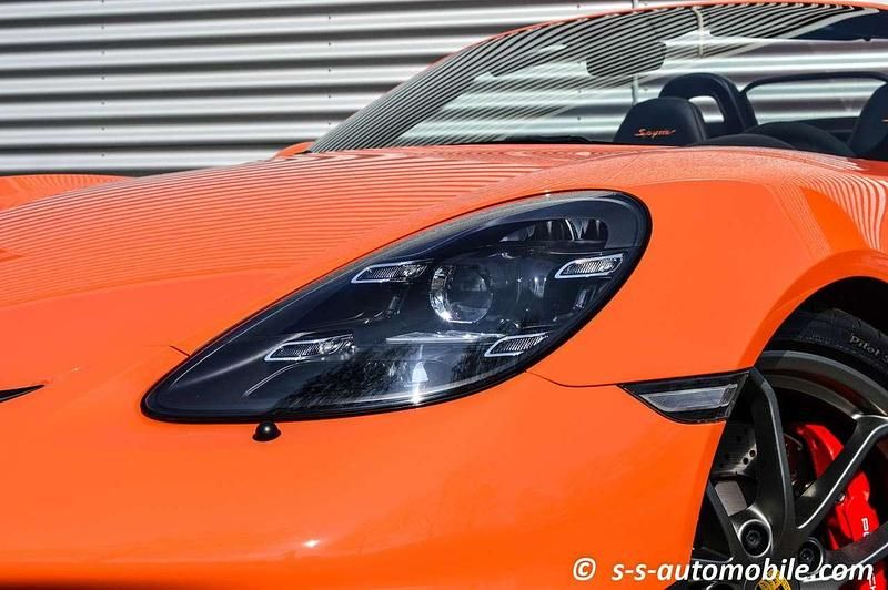 Gebraucht Porsche Boxster Spyder 420 PS (308 kW) 2021 Pts gulforange Cabrio