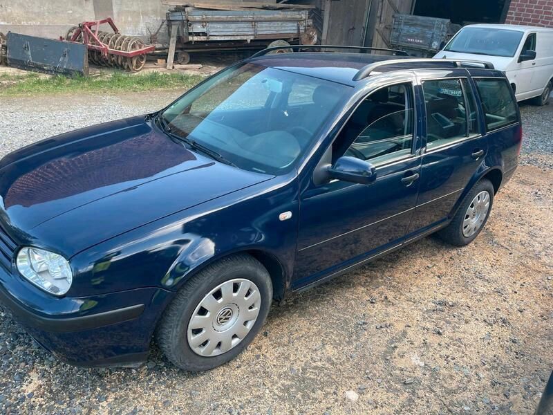 Blau Gebraucht 2003 VW Golf IV Kombi | 1.500 € (Superpreis) - Bild 1/4