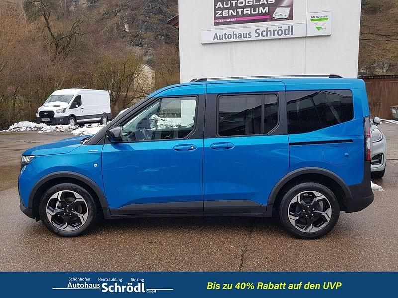 Gebraucht Ford Tourneo Courier Active 125 PS (91 kW) 2025 Digital aqua blue Van / Kleinbus