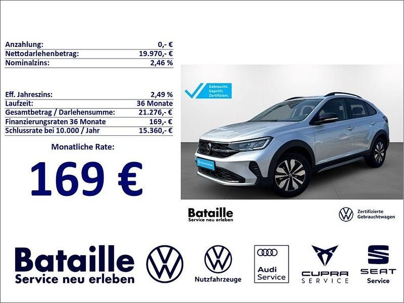 Gebraucht VW Taigo Goal 95 PS (69 kW) 2025 Silber SUV