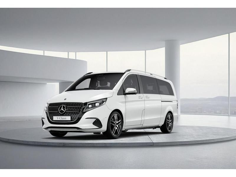 Weiß Gebraucht 2025 Mercedes V300 Avantgarde Van / Kleinbus | 84.977 € (Guter Preis) - Bild 1/4