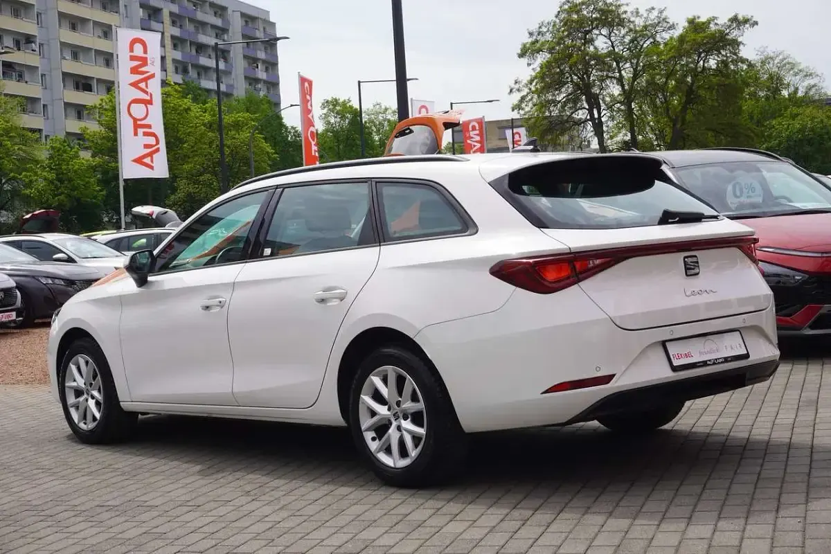 Gebraucht Seat Leon ST Style 110 PS (80 kW) 2023 Weiß Kombi