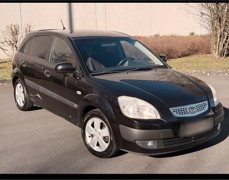 Gebraucht Kia Rio 96 PS (70 kW) 2005 Schwarz Kleinwagen