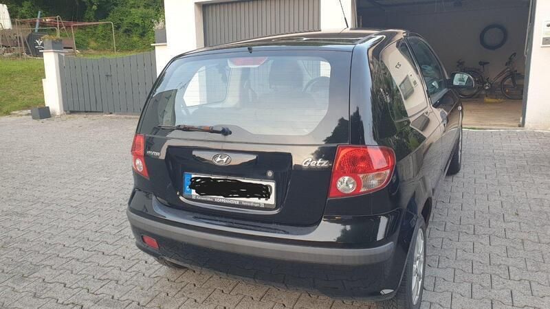 Schwarz Gebraucht 2005 Hyundai Getz Kleinwagen | 350 € (Superpreis) - Bild 1/4
