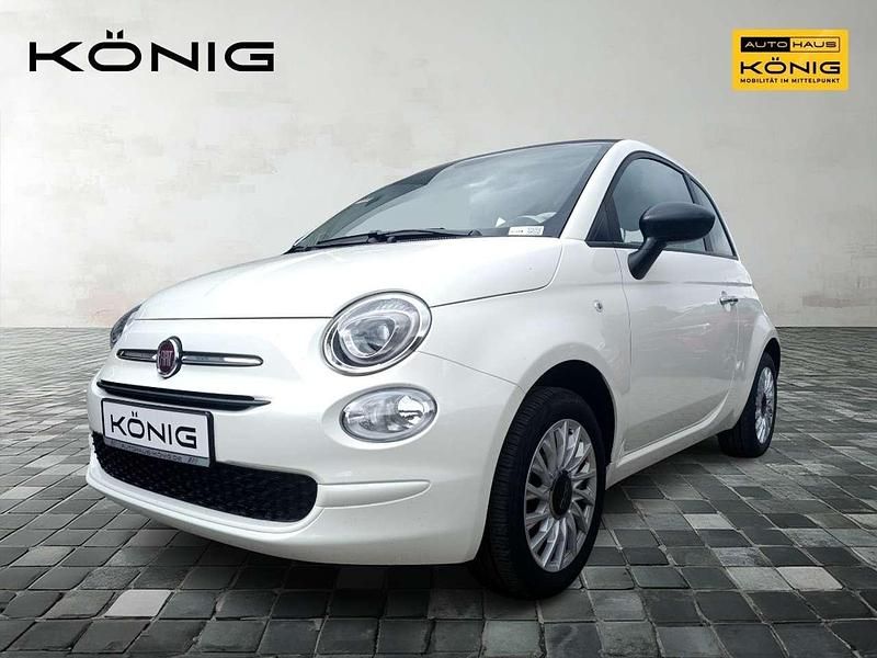 Gelato weiß (5ca) Gebraucht 2023 Fiat 500C Cabrio | 15.996 € (Fairer Preis) - Bild 1/4