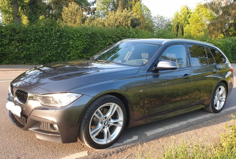 Grau Gebraucht 2015 BMW 320 M Sport Kombi | 14.300 € (Guter Preis) - Bild 1/4