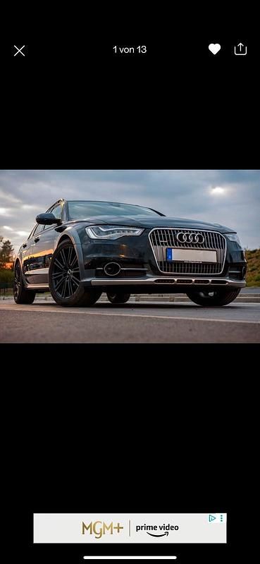 Schwarz Gebraucht 2014 Audi A6 Kombi | 14.000 € (Etwas zu teuer) - Bild 1/4