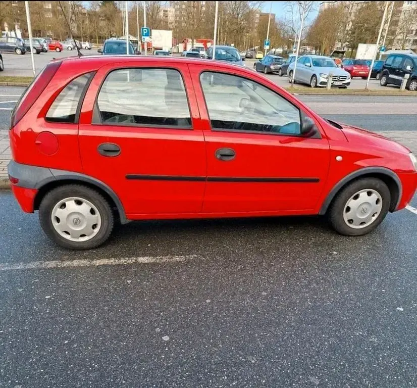 Gebraucht Opel Corsa 58 PS (42 kW) 2002 Rot Kleinwagen