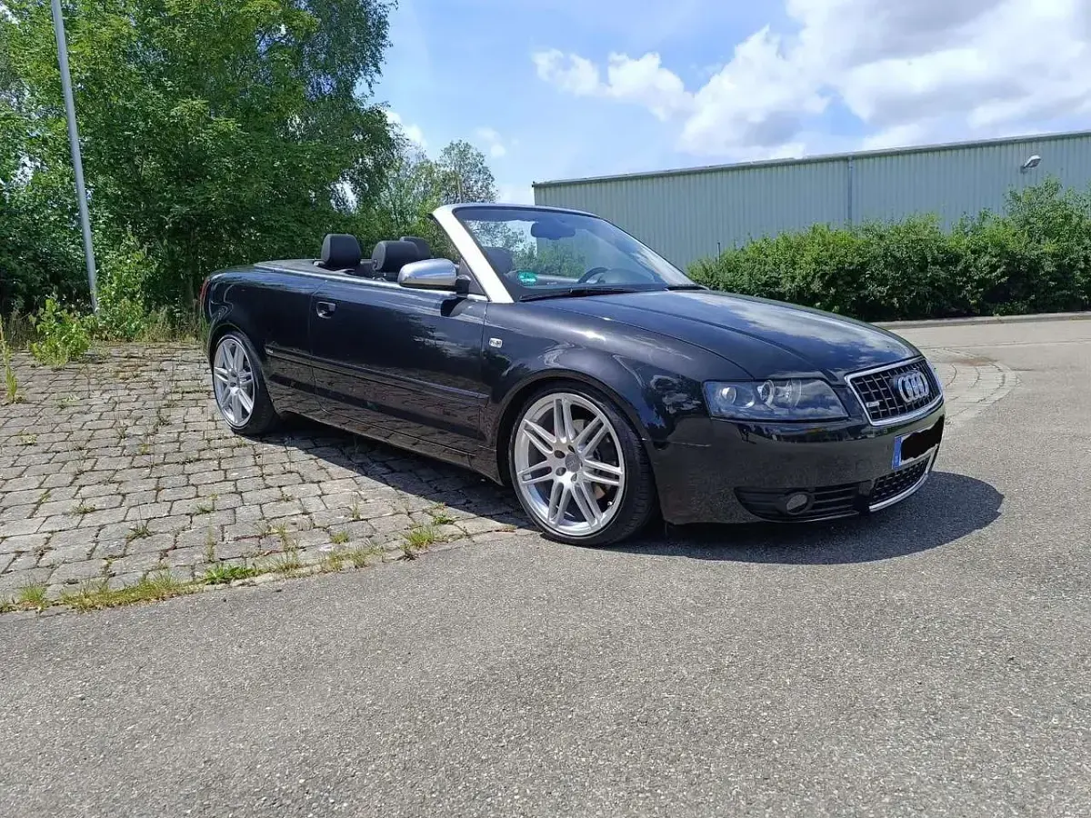 Used Audi Cabriolet 163 HP (119 kW) 2004 Black Cabriolet
