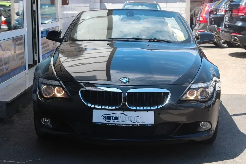 Gebraucht BMW 635 Cabriolet Efficient Dynamics 286 PS (210 kW) 2010 Schwarz Cabrio