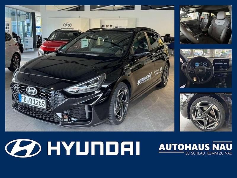 Abyss black / mic Neu 2025 Hyundai i30 N Line Kombi | 32.790 € (Teuer) - Bild 1/4