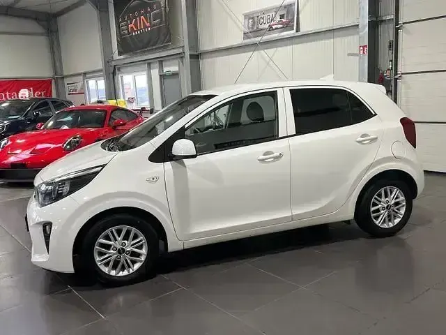 Brugt Kia Picanto 84 HK (61 kW) 2022 Hvid Hatchback