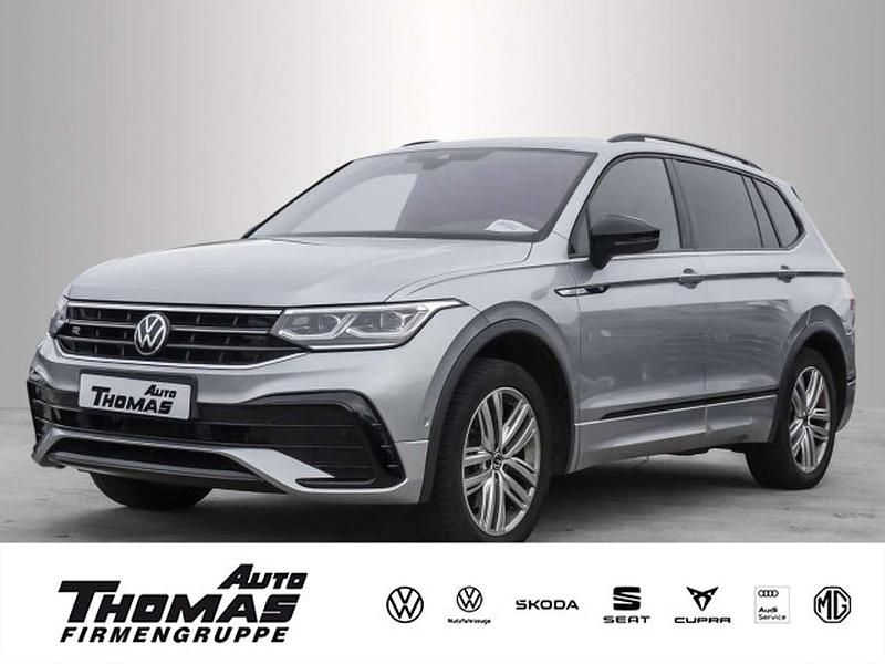 Pyrit silber metallic Gebraucht 2022 VW Tiguan Allspace R-line SUV | 36.989 € (Fairer Preis) - Bild 1/2