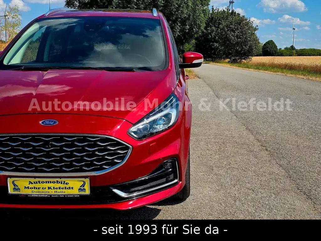 Gebraucht Ford Galaxy Titanium 190 PS (139 kW) 2022 Rot Van / Kleinbus