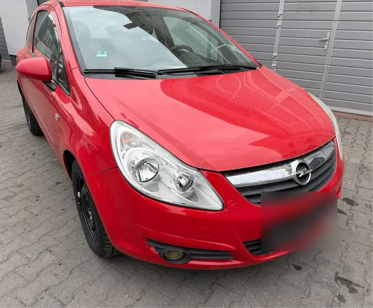 Gebraucht Opel Corsa 60 PS (44 kW) 2007 Rot Kleinwagen
