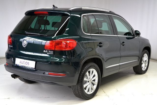 Gebraucht VW Tiguan Style 140 PS (102 kW) 2013 Grün metallic SUV