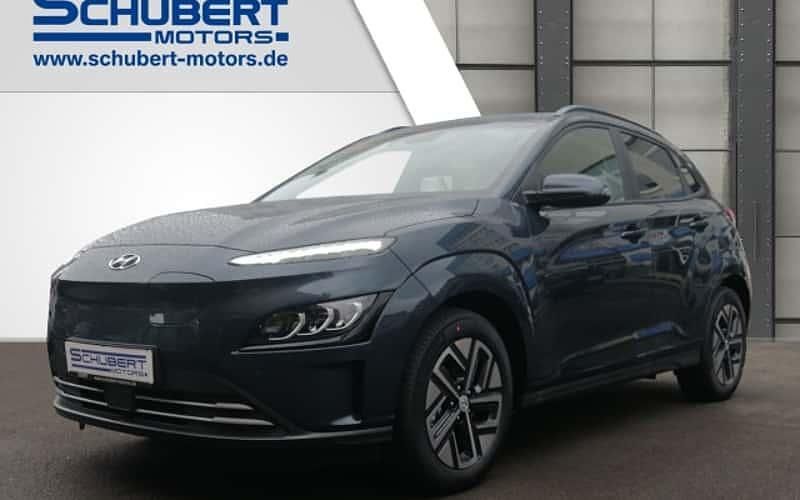 Blau Gebraucht 2023 Hyundai Kona Trend SUV | 26.590 € (Fairer Preis) - Bild 1/4