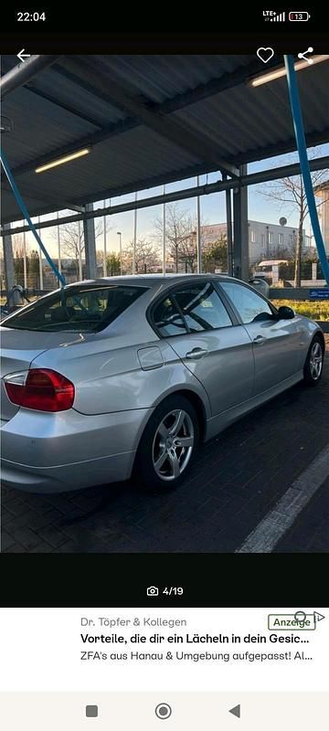 Gebraucht BMW 320 170 PS (125 kW) 2007 Grau Limousine